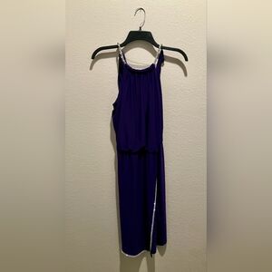 MSK Purple Sleeveless Dress
